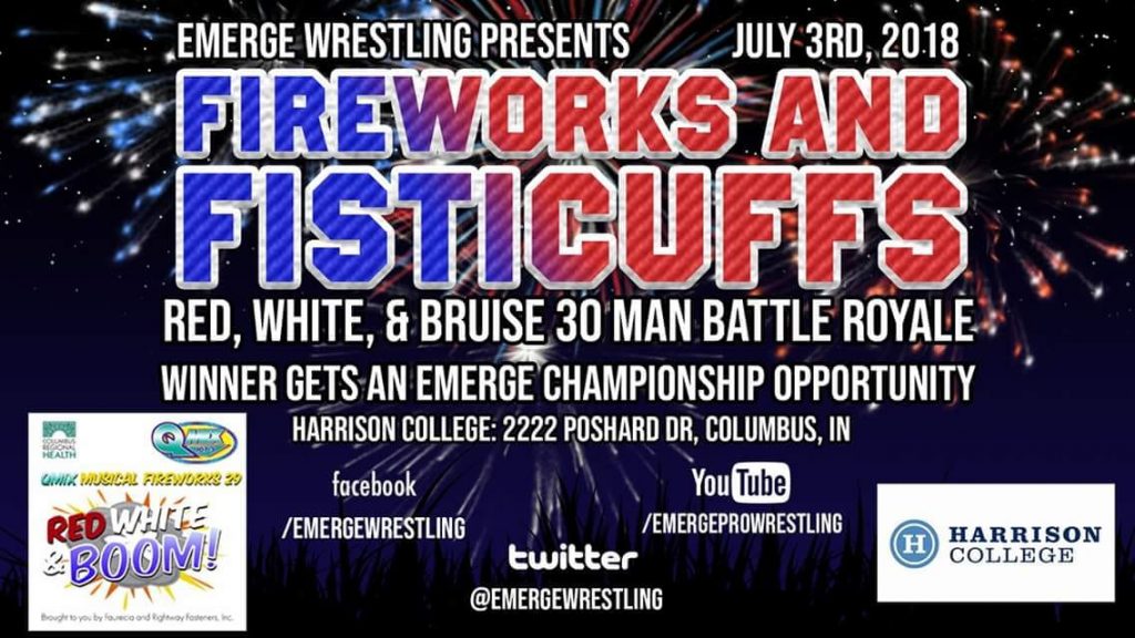 FIREWORKS & FISTICUFFS to start off with 30-Man Battle Royale
