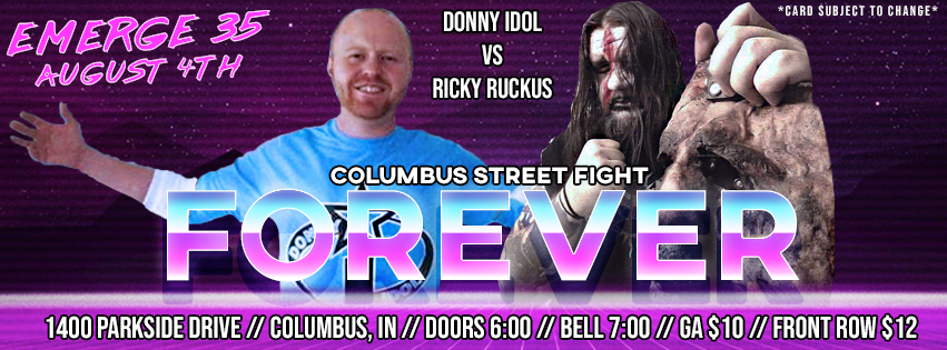 Donny Idol to take on Ricky Ruckus in Street Fight