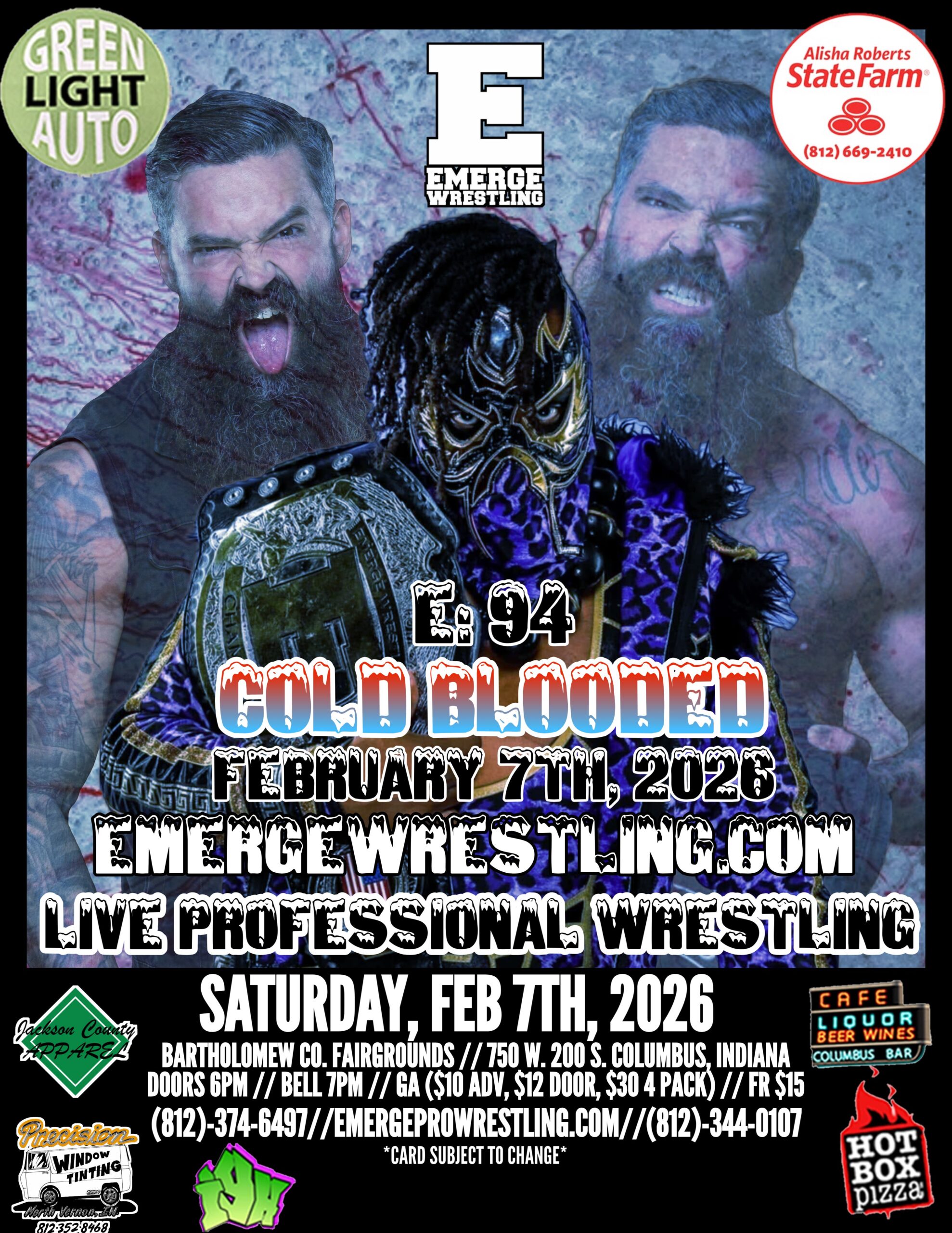 TICKETS ARE $10 in Advance or $12 at the door. Family Four pack for $30 (Online only)